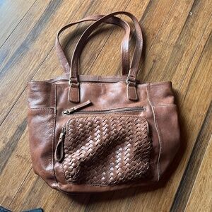 Brown Leather Purse Made in India, 100% Genuine Leather